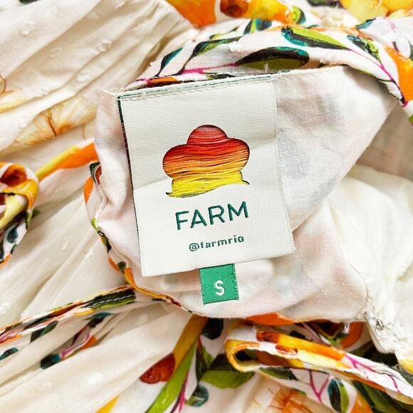 Farm Rio Cashew Crossed Back Dress - Picture 8 of 16